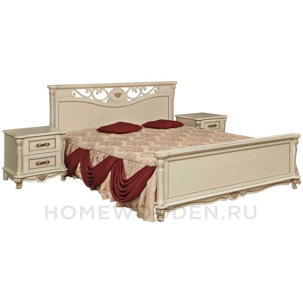Кровать двуспальная Алези 16 П349.16