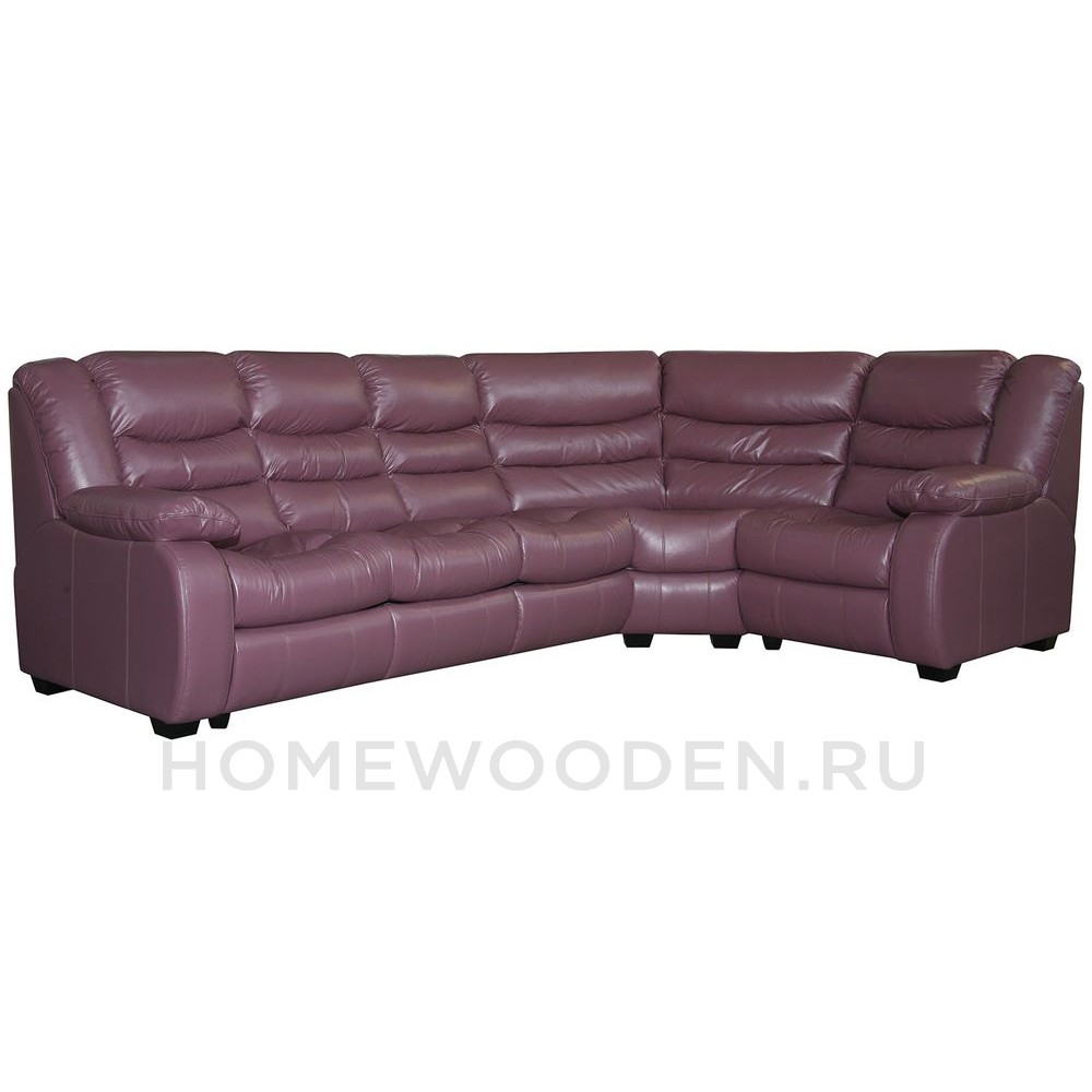 Диван угловой кожаный Манчестер