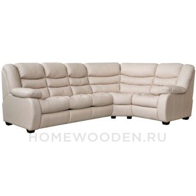 Диван угловой кожаный Манчестер