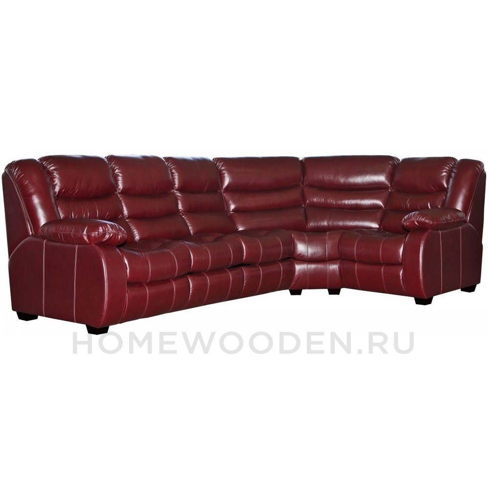 Диван угловой кожаный Манчестер