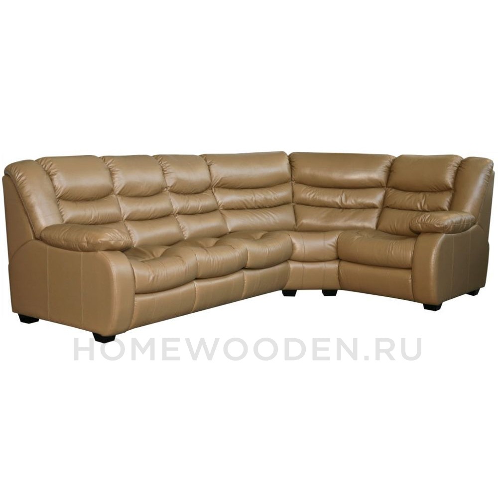 Диван угловой кожаный Манчестер