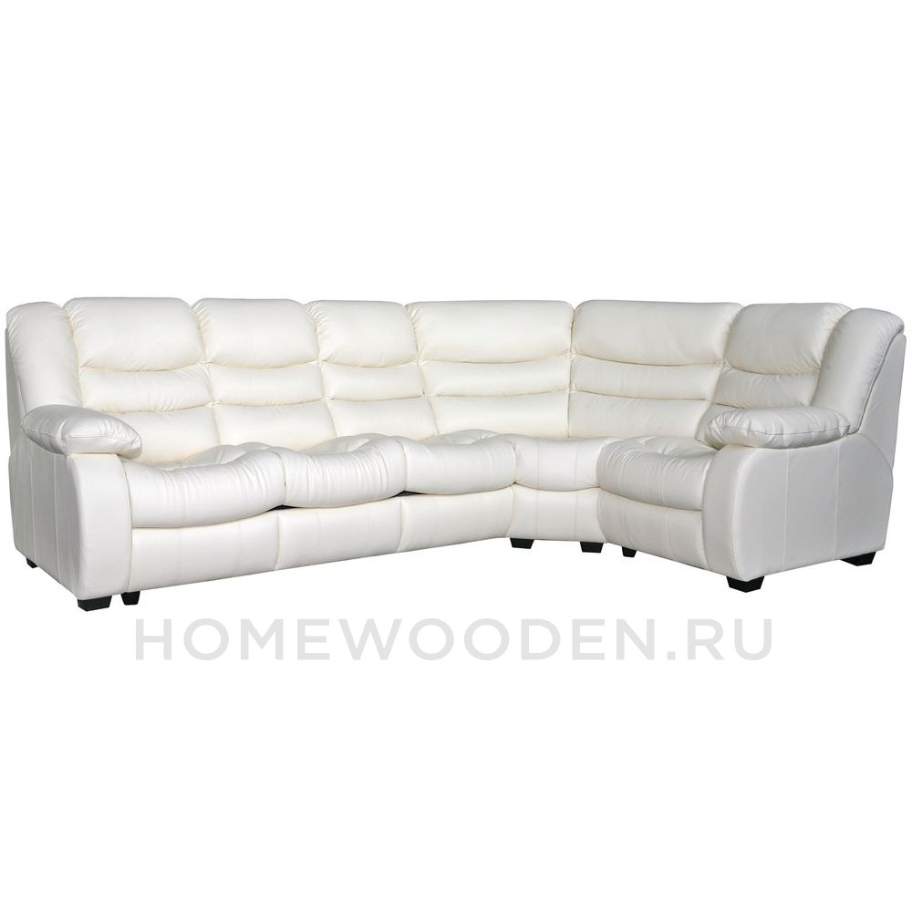 Диван угловой кожаный Манчестер