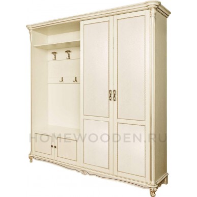 Шкаф комбинированный 4д Алези П1.350.3.02 (П540.02)