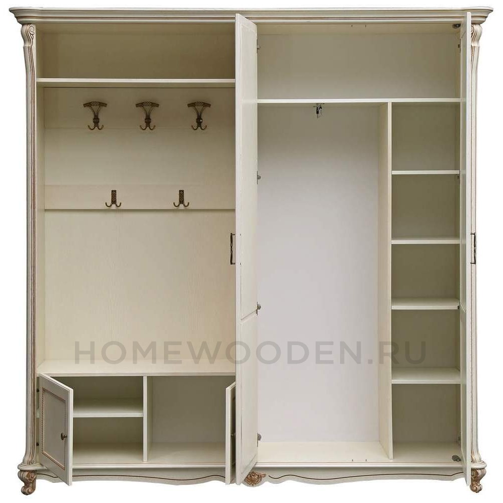 Шкаф комбинированный 4д Алези П1.350.3.02 (П540.02)