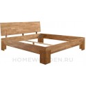 Кровать из массива дуба Сара 140х200