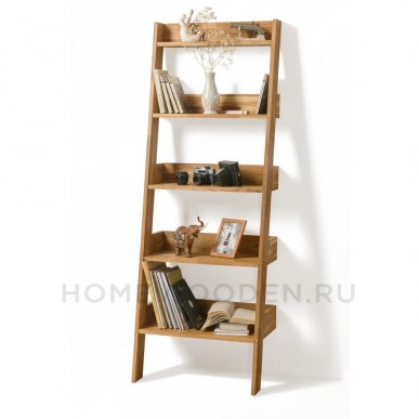 Стеллаж Сканди из массива дуба