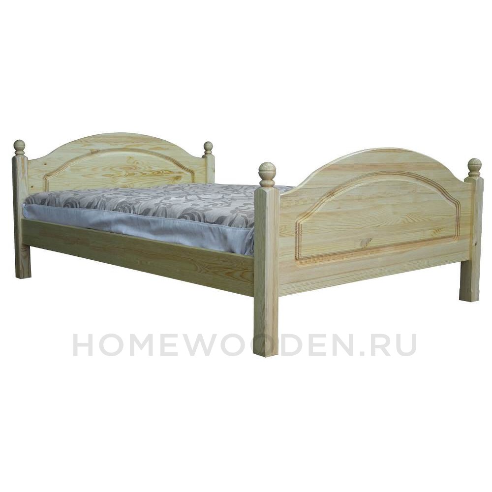 Кровать Лотос с высоким изножьем