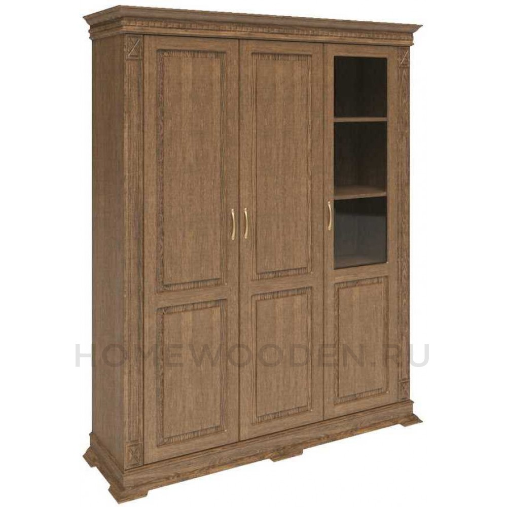 Шкаф 3д Верди Классик П1.0487.0.44 (П487.44)