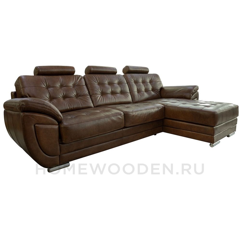 Диван угловой кожаный Редфорд 1