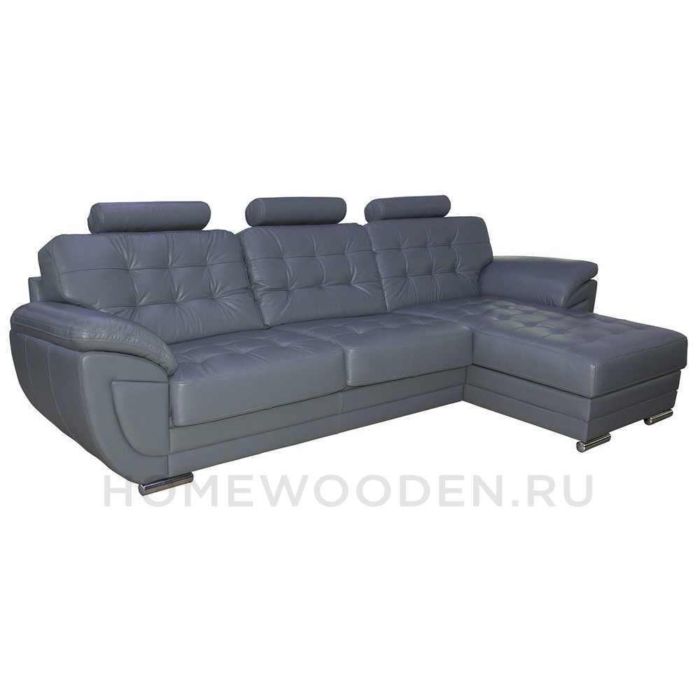 Диван угловой кожаный Редфорд 1