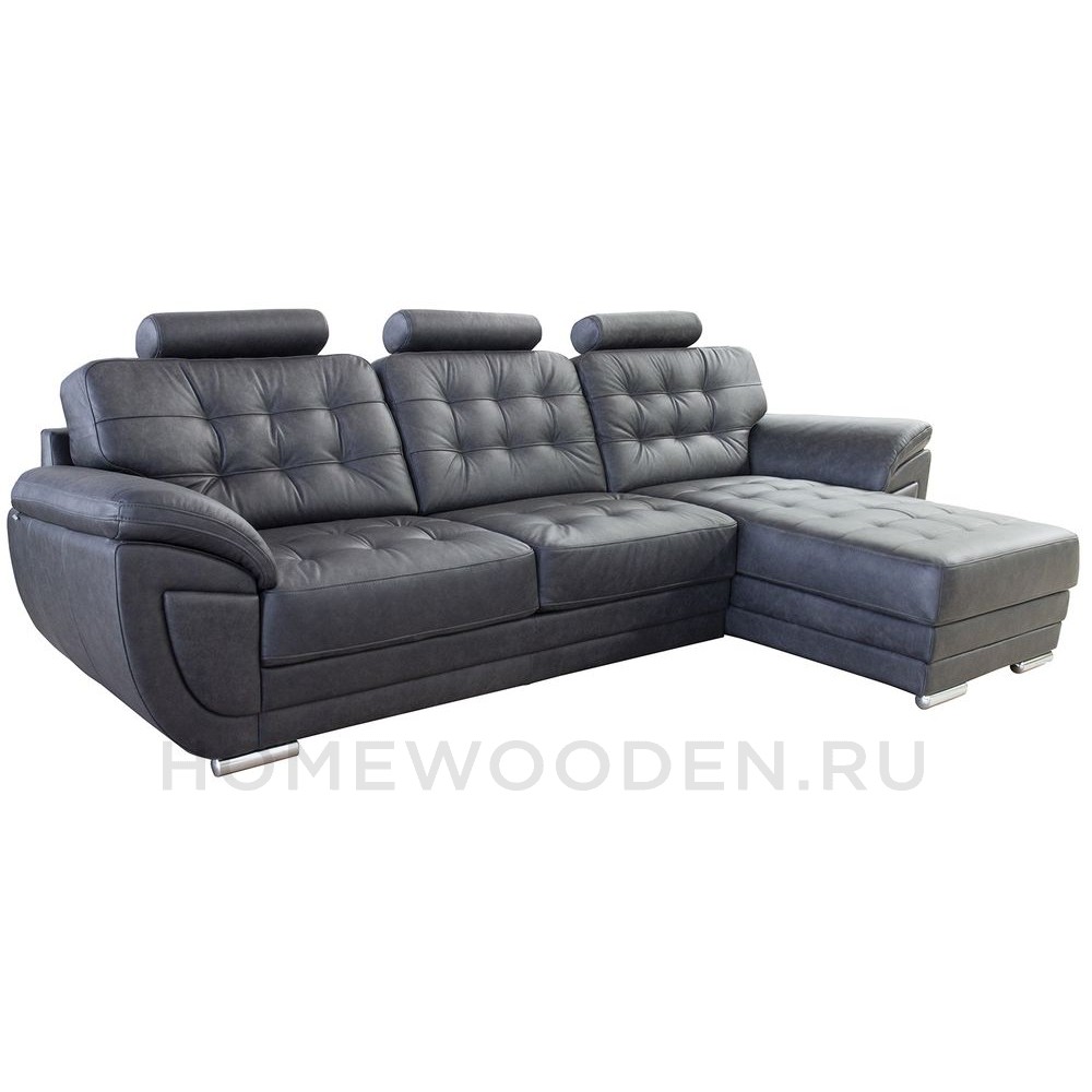 Диван угловой кожаный Редфорд 1