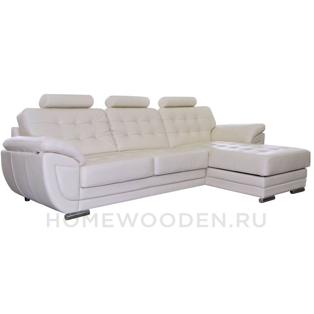 Диван угловой кожаный Редфорд 1