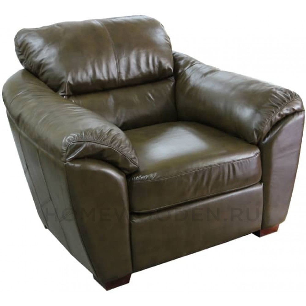 Кресло кожаное Ламбаль