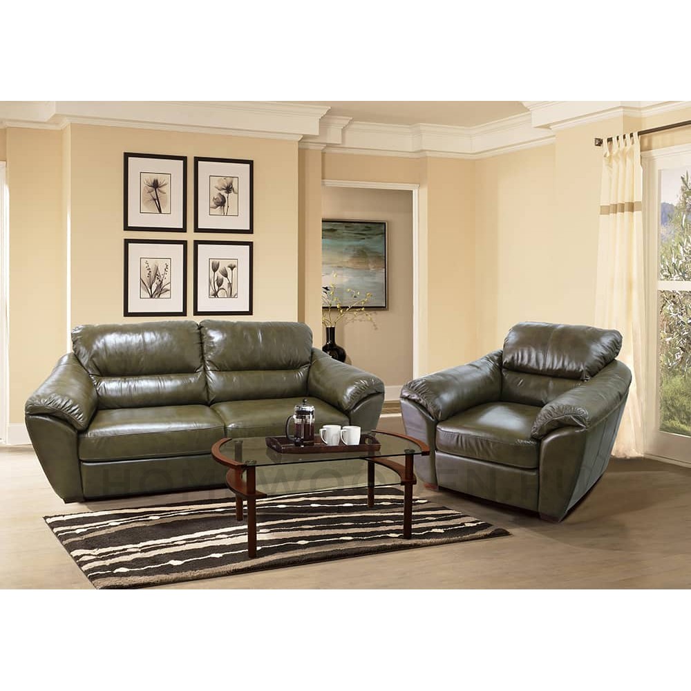 Кресло кожаное Ламбаль