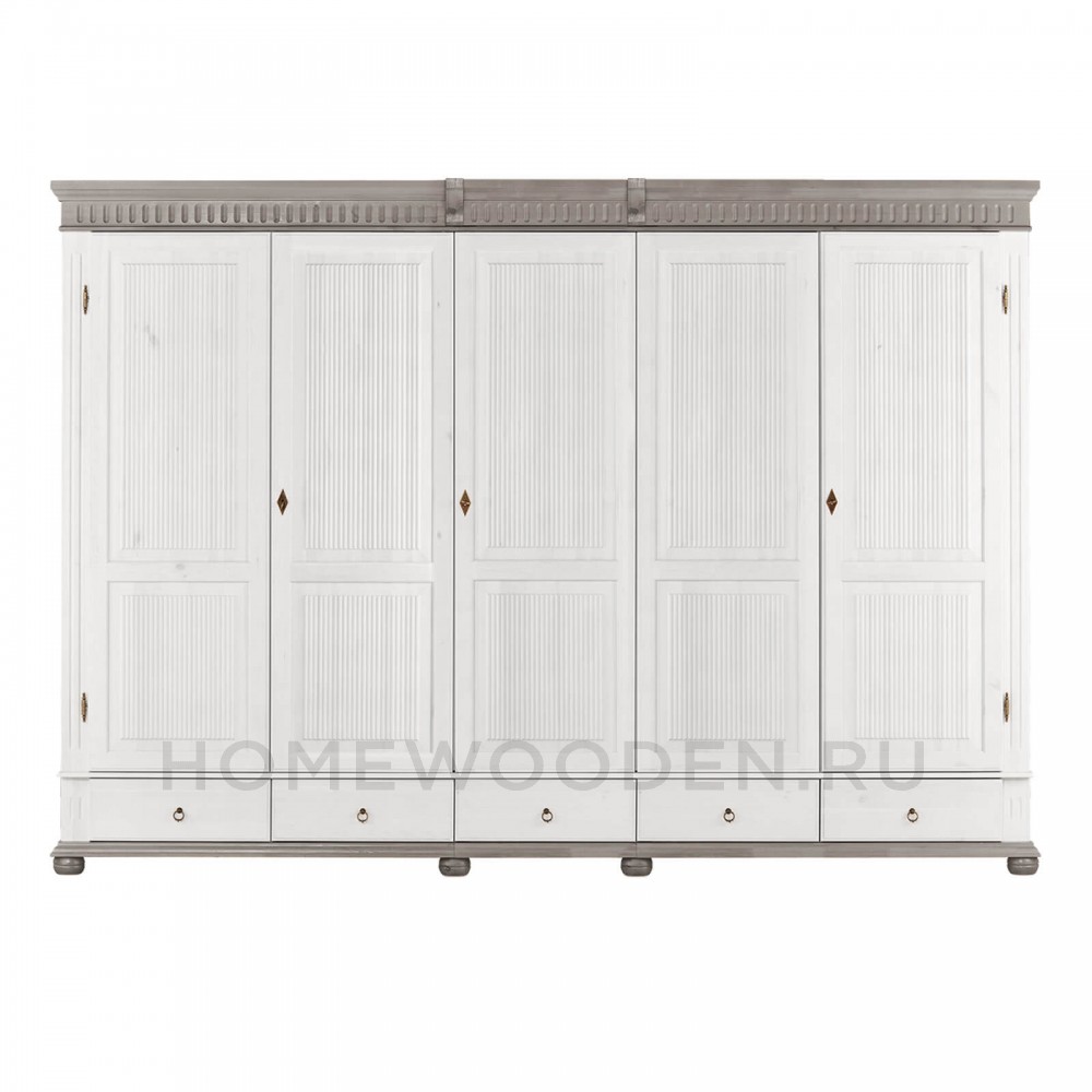 Шкаф "Хельсинки" 5GT-M из массива сосны