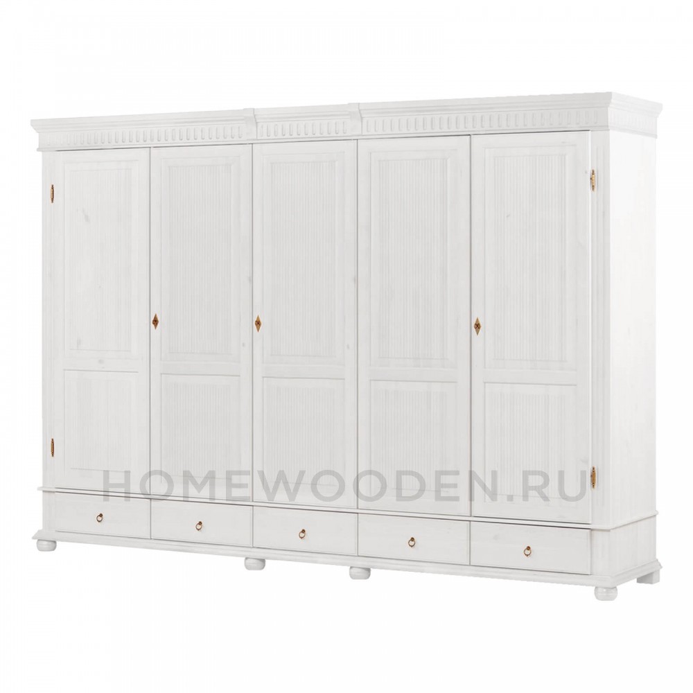 Шкаф "Хельсинки" 5GT-M из массива сосны