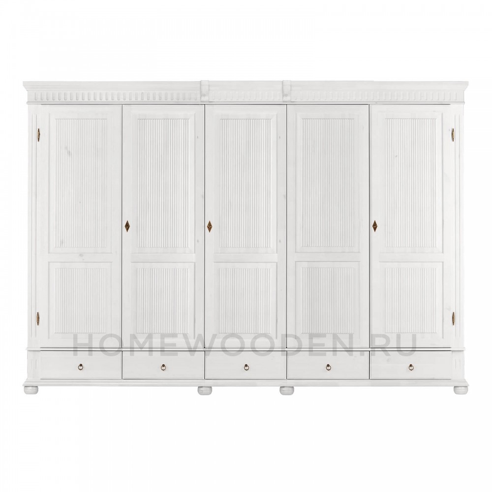 Шкаф "Хельсинки" 5GT-M из массива сосны