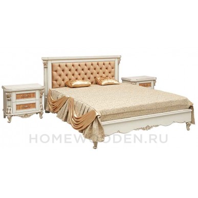 Кровать двойная Альба 16/1п П524.05/1 Кровать двойная Альба 16/1п П524.05/1