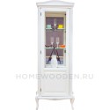 Шкаф с витриной Мокко ММ-306-01