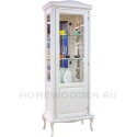 Шкаф с витриной Мокко ММ-306-01