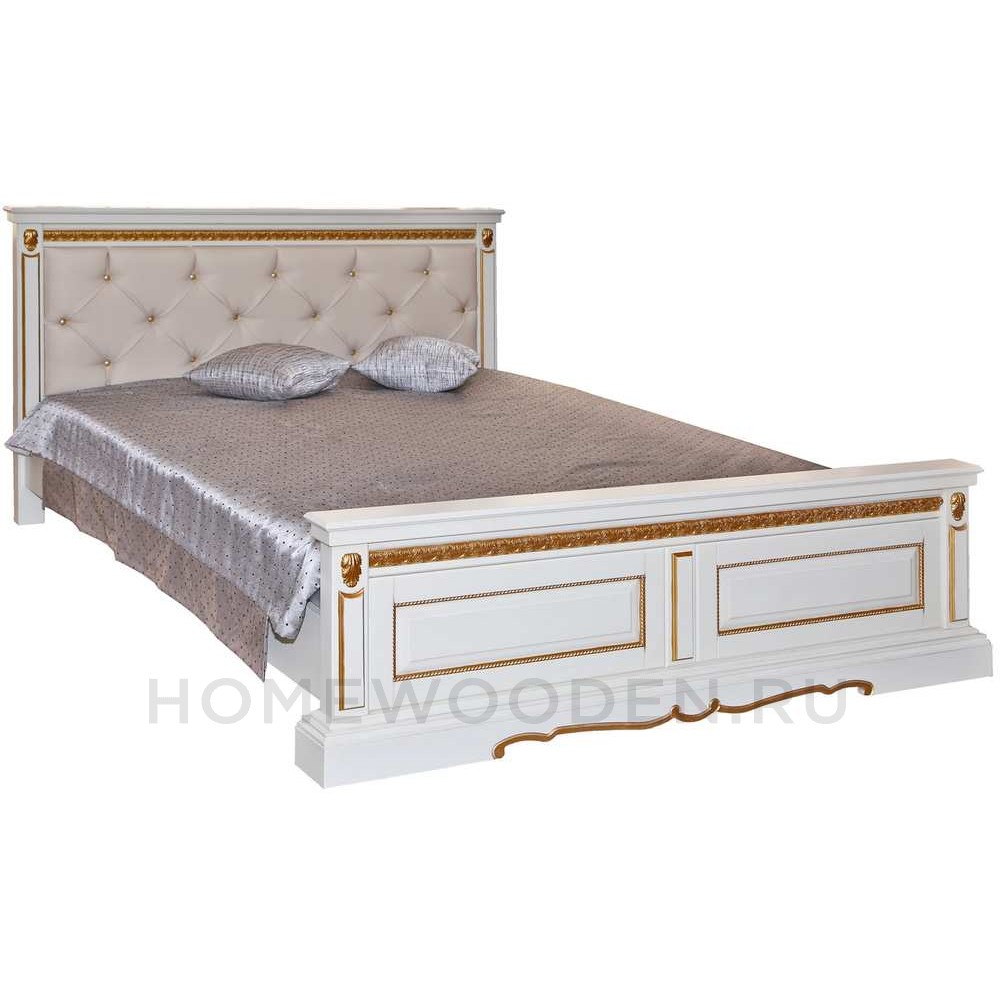 Кровать с мягкой спинкой Милана 14п П294.21