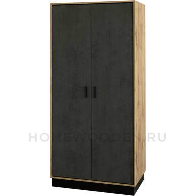 Шкаф 2-х дверный для одежды Лайн