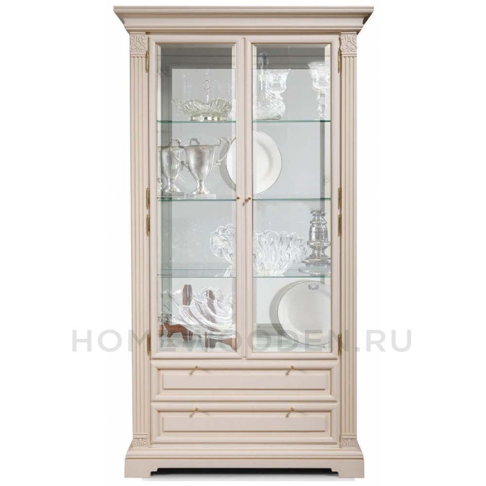 Шкаф с витриной Престиж ГМ 5907Е