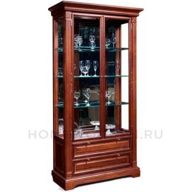Шкаф с витриной Престиж ГМ 5907Е