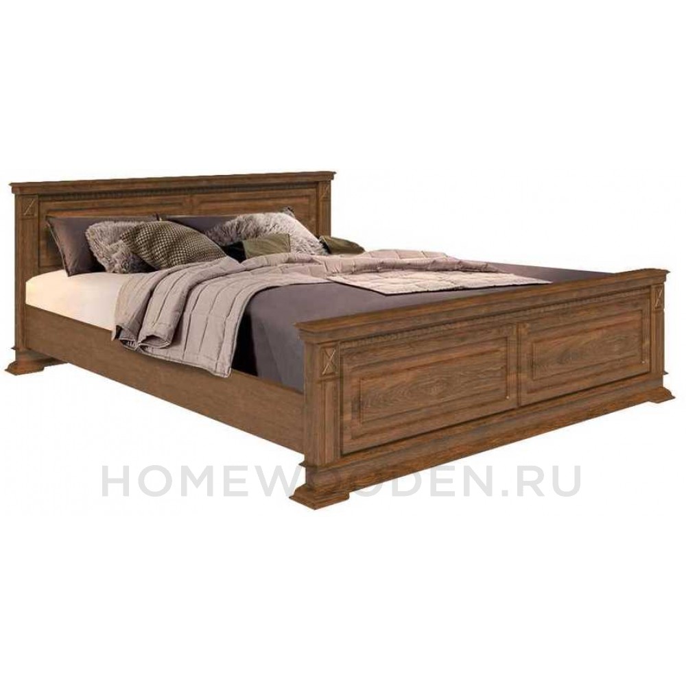 Кровать двойная Верди Классик с высоким изножьем П3.0487.1.12 (434.08м)