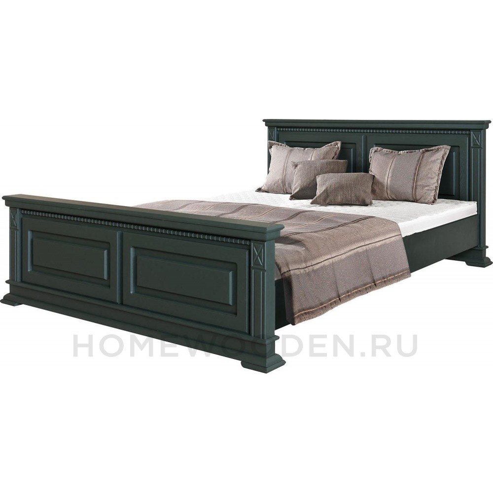 Кровать двойная Верди Классик с высоким изножьем П3.0487.1.12 (434.08м)