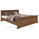 Кровать двойная Верди Классик с высоким изножьем П3.0487.1.12 (434.08м)