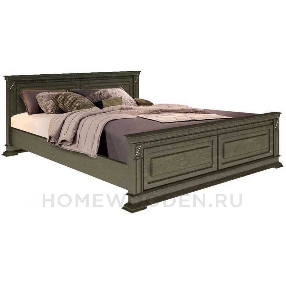 Кровать двойная Верди Классик с высоким изножьем П3.0487.1.12 (434.08м)