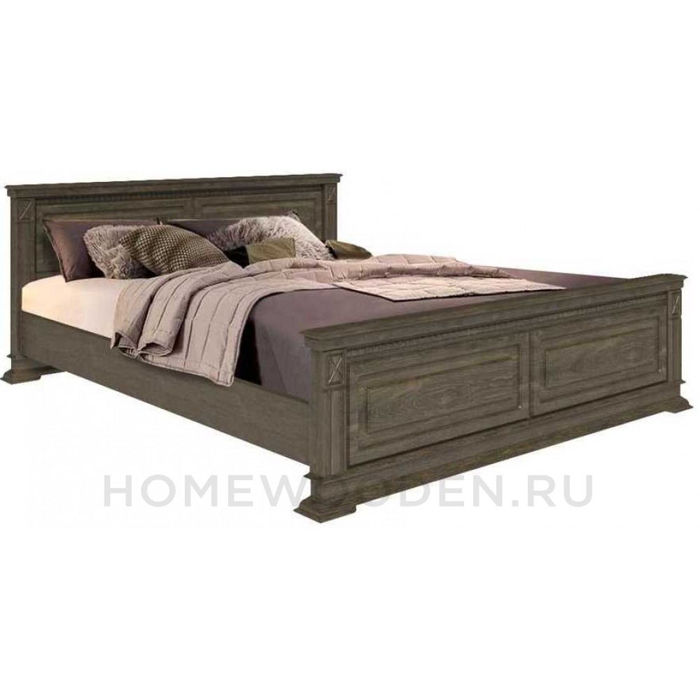 Кровать двойная Верди Классик с высоким изножьем П3.0487.1.12 (434.08м)