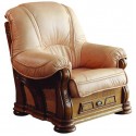 Кресло кожаное Лондон