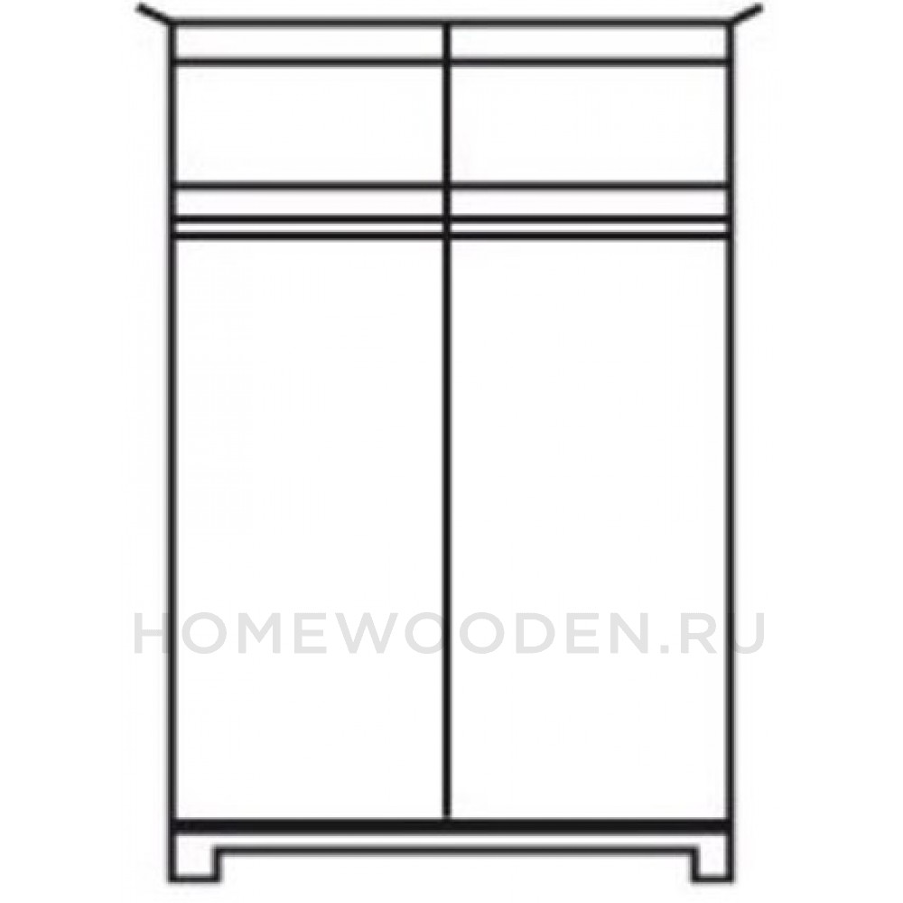 Шкаф для одежды Престиж ГМ 5922