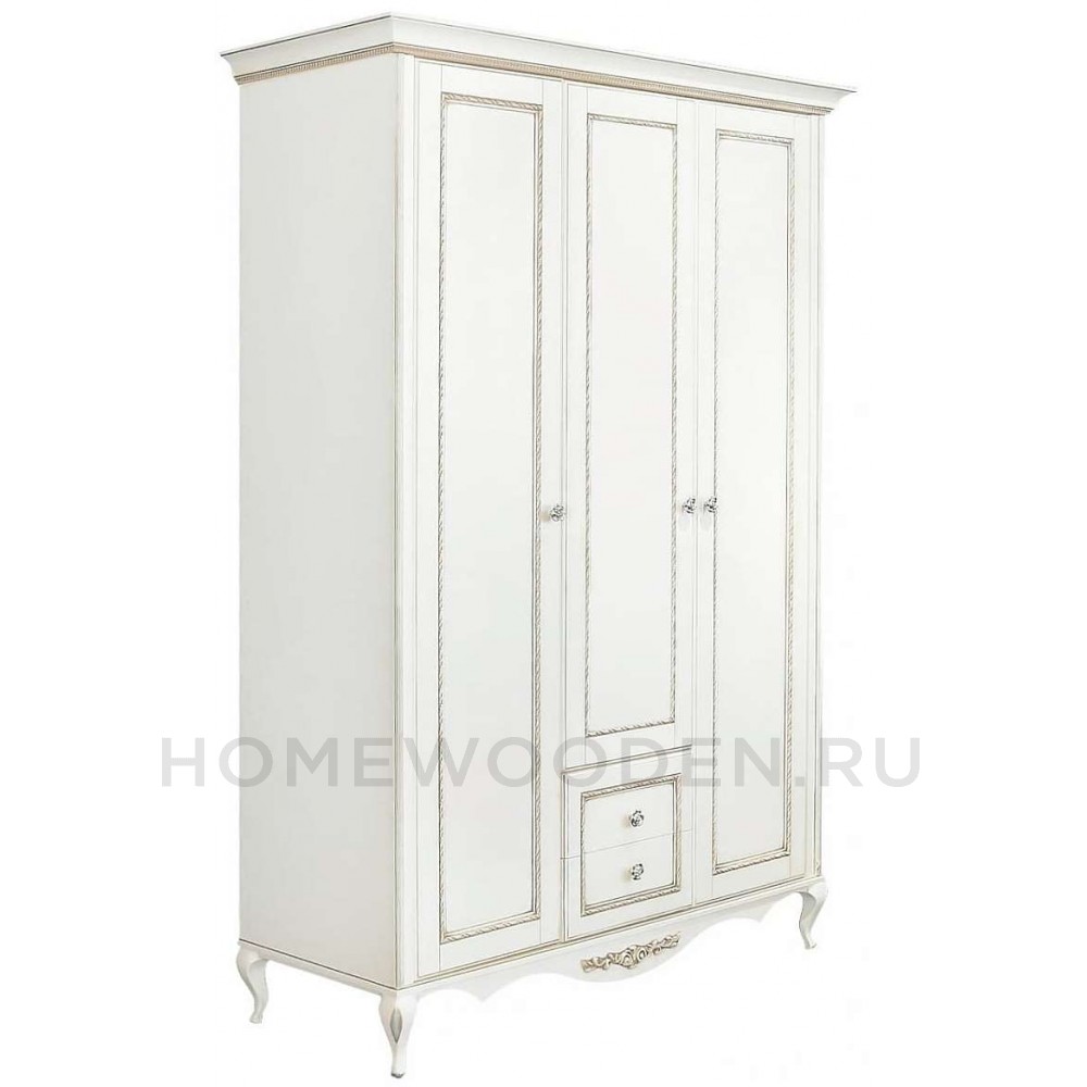 Шкаф 3-дверный Неаполь Т-453Д