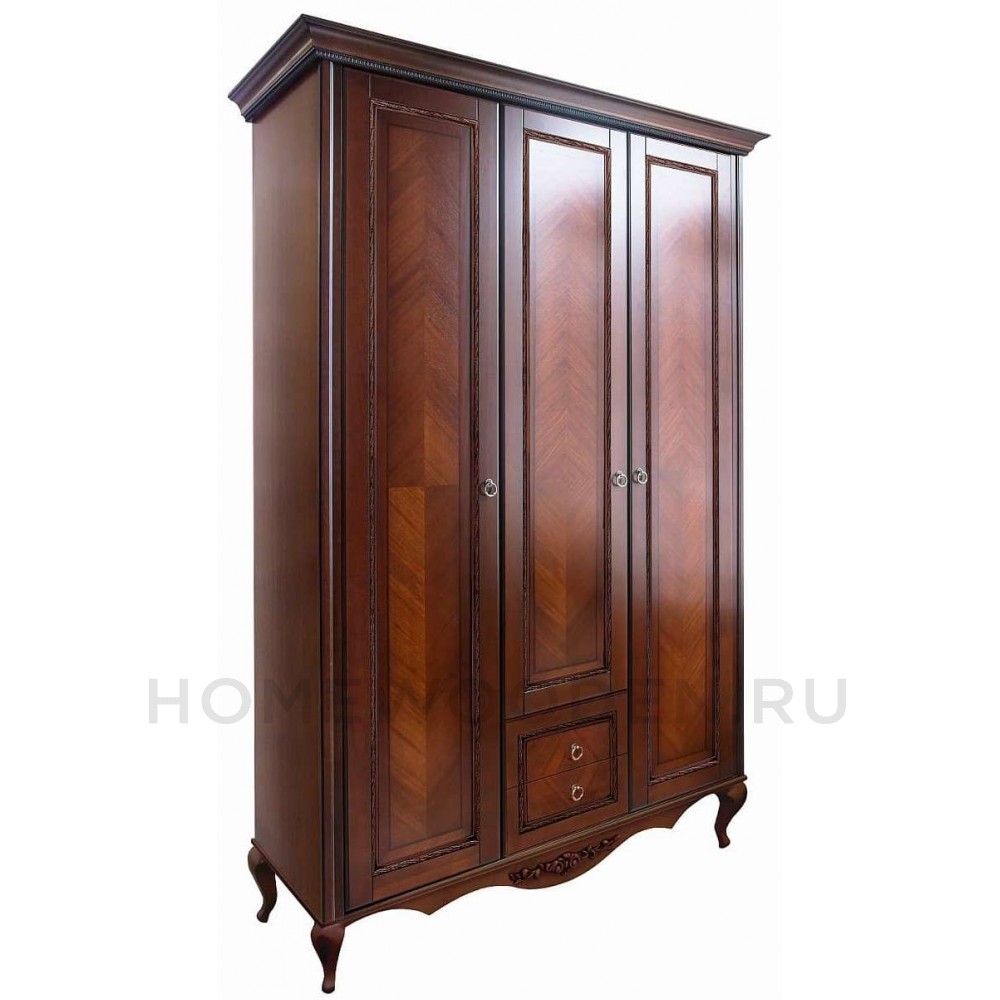 Шкаф 3-дверный Неаполь Т-453Д