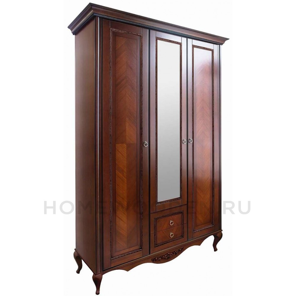 Шкаф 3-дверный Неаполь Т-453Д