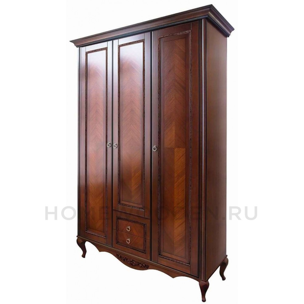 Шкаф 3-дверный Неаполь Т-453Д