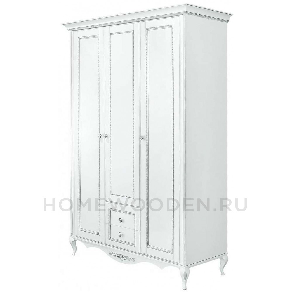 Шкаф 3-дверный Неаполь Т-453Д