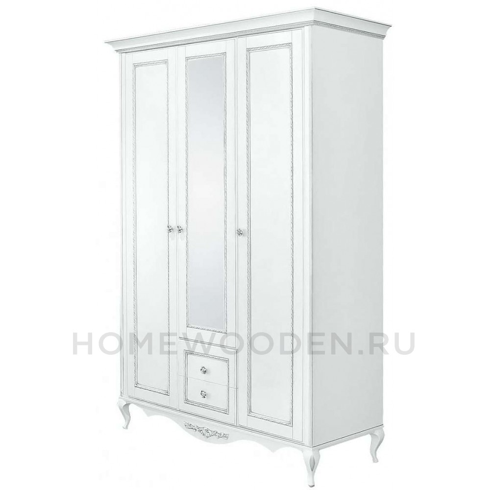 Шкаф 3-дверный Неаполь Т-453Д