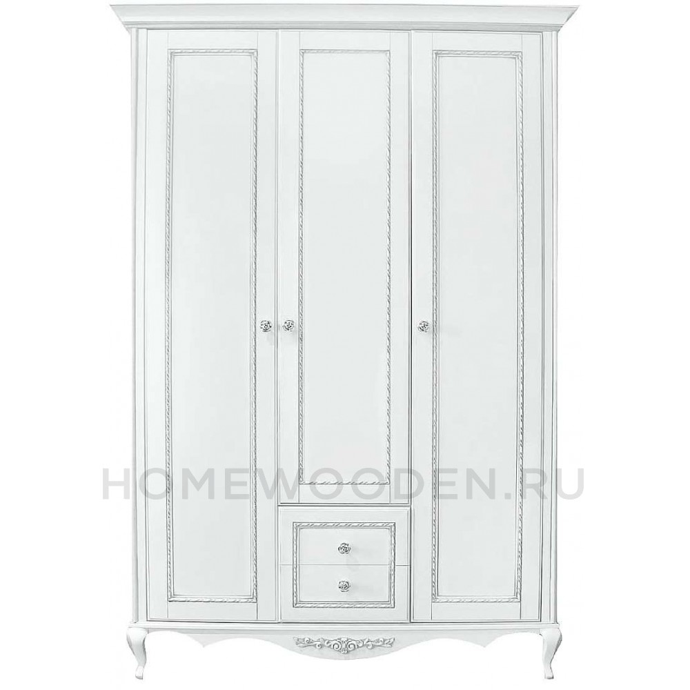 Шкаф 3-дверный Неаполь Т-453Д