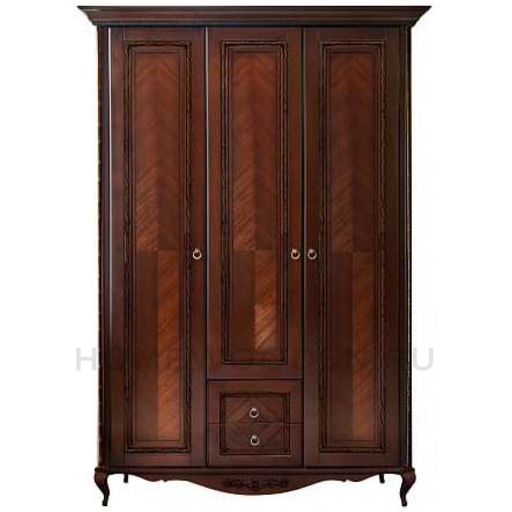 Шкаф 3-дверный Неаполь Т-453Д