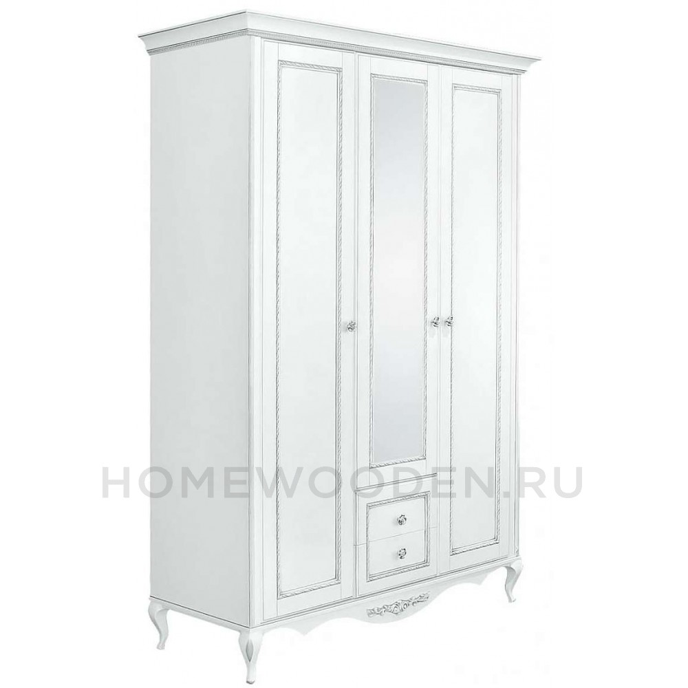 Шкаф 3-дверный Неаполь Т-453Д