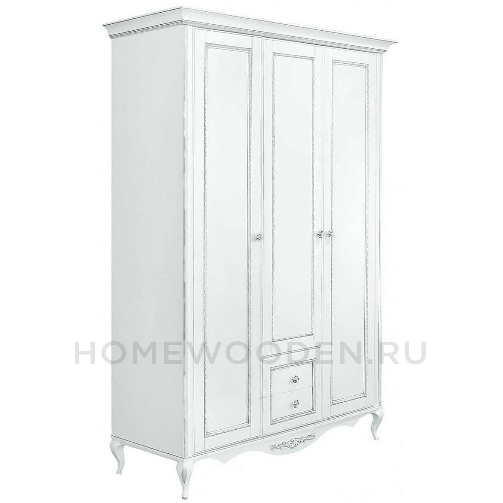 Шкаф 3-дверный Неаполь Т-453Д