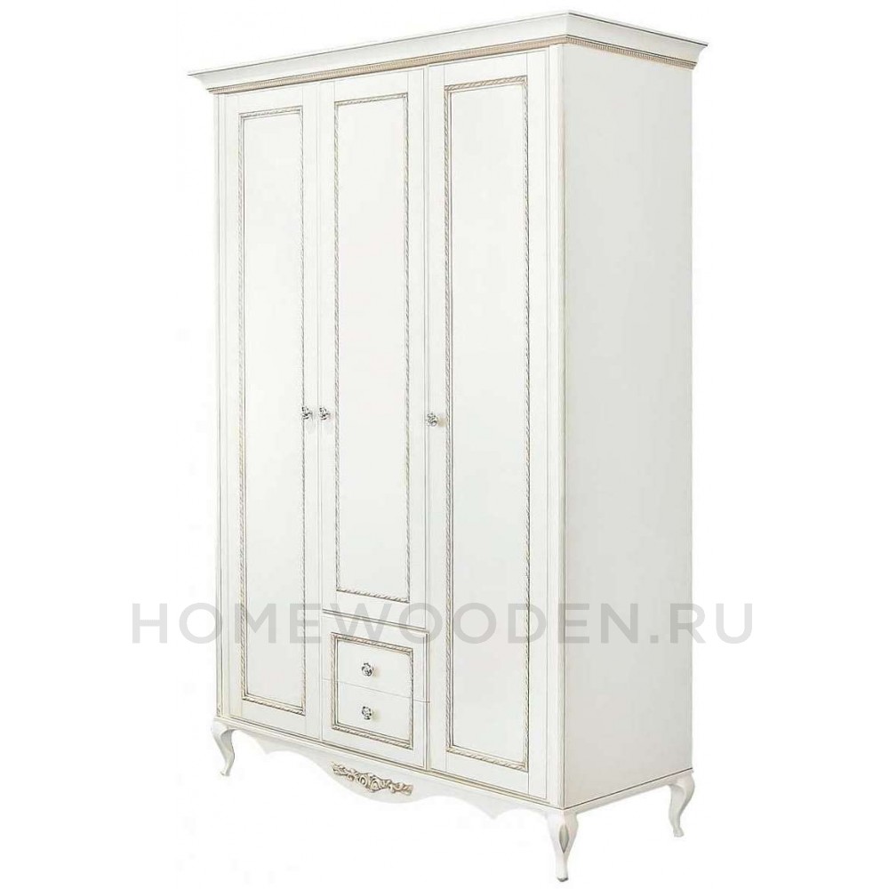 Шкаф 3-дверный Неаполь Т-453Д