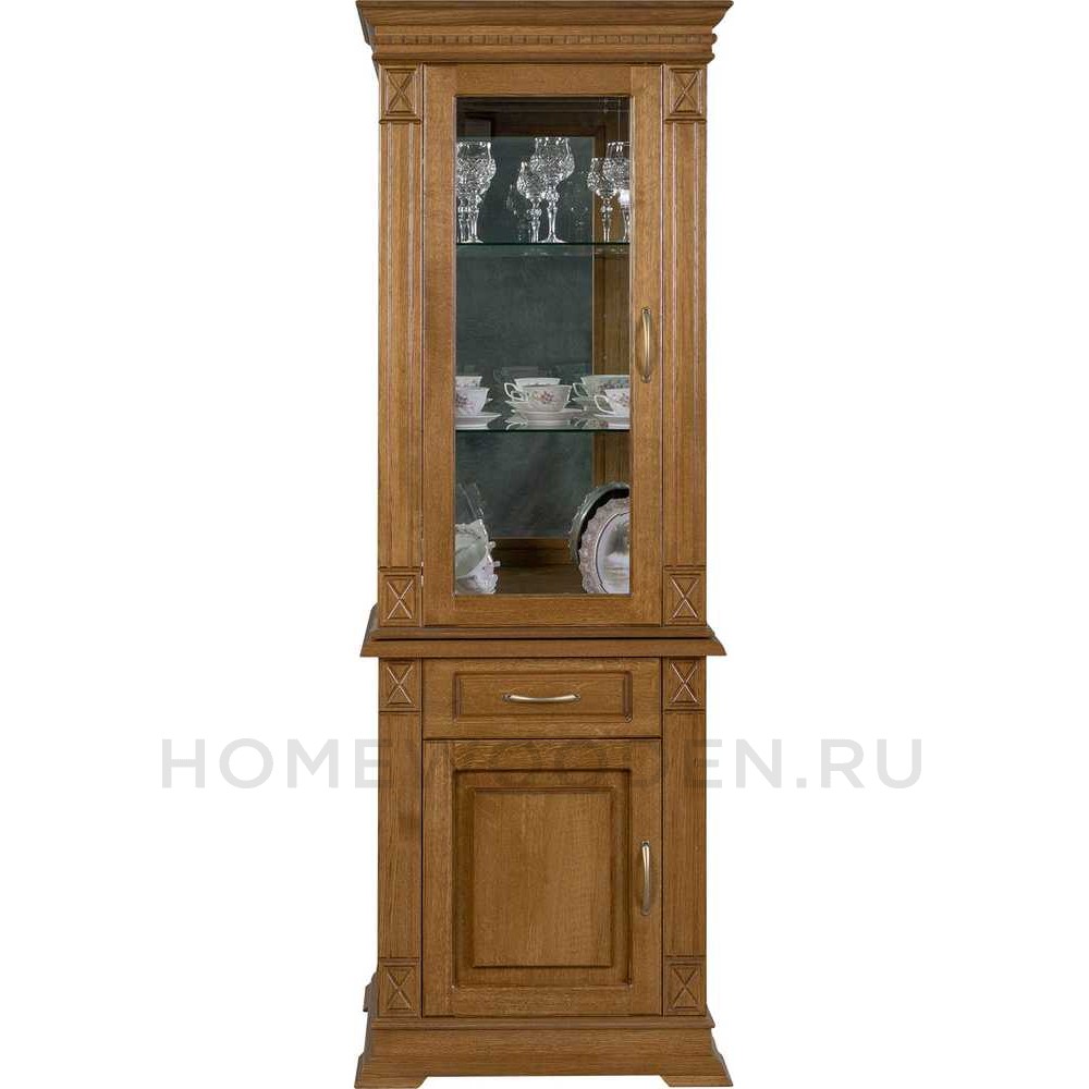 Шкаф комбинированный Верди Классик 1з П1.0487.0.34 (П487.34з)