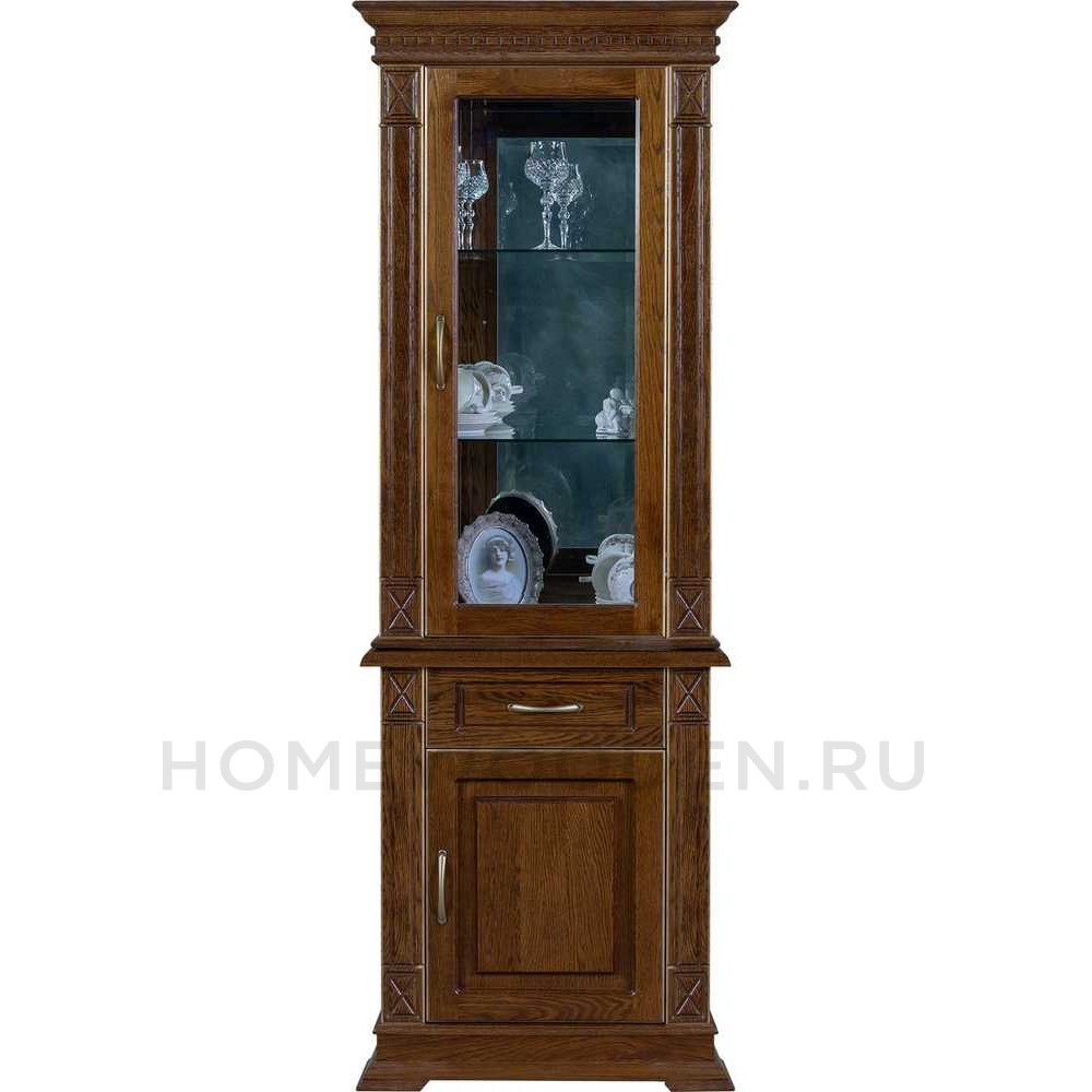 Шкаф комбинированный Верди Классик 1з П1.0487.0.34 (П487.34з)