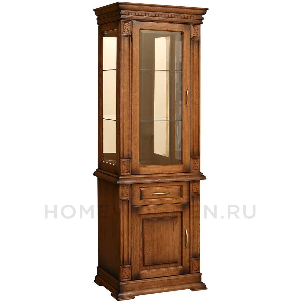 Шкаф комбинированный Верди Классик 1з П1.0487.0.34 (П487.34з)