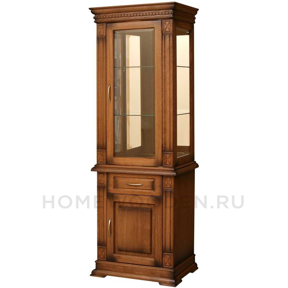 Шкаф комбинированный Верди Классик 1з П1.0487.0.34 (П487.34з)